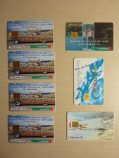 7 TELECARTES CARTES TELEPHONIQUES CETELEM - FRANCE TELECOM TOUR DE FRANCE 1998