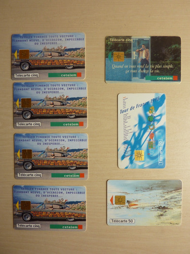 Telecartes cartes - 7,