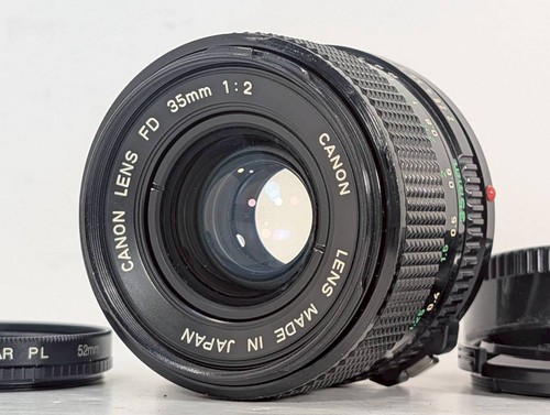 Canon new nfd 35mm 2 - new, f/2