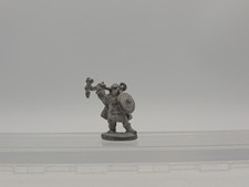 JDR Vintage - Guerrier Nain - Métal - Grenadier Ral Partha Warhammer D&D