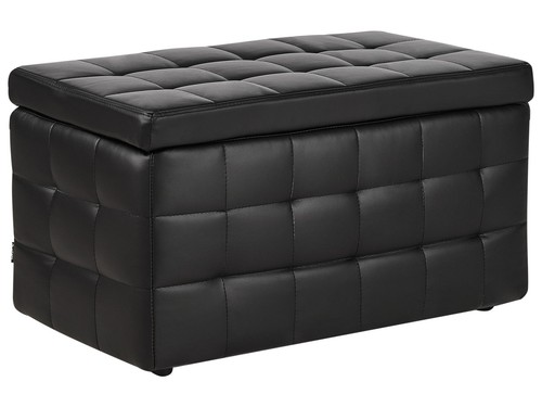 Pouf en cuir pu - x, 42