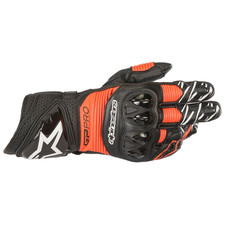 Gant de moto Alpinestars GP PRO R3 noir/rouge fluo