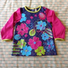 Tunique Manches Longues Bébé Fille 6 Mois