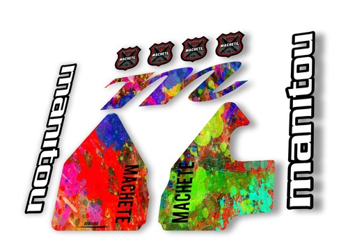 Kit autocollant suspension