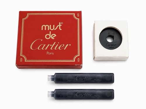 Cartier cartouches stylo plume - cartier, stylo-plume
