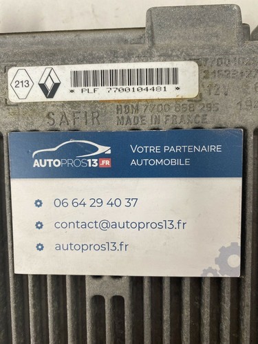 Calculateur moteur renault - calculateur,