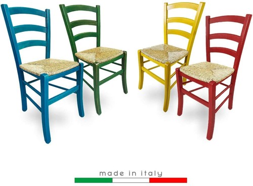 Chaise venise bois coloré - chaise,
