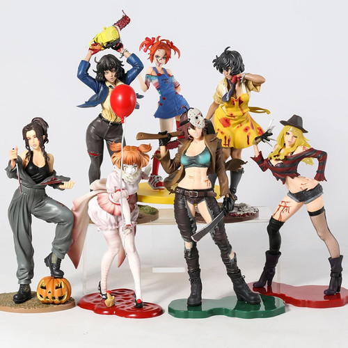 Figurines michael myers freddy - figurines,
