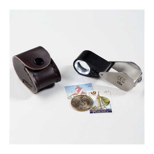 Loupe bijoutier avec lampe - loupe,