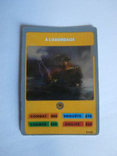 LES AVENTURES DE TINTIN / Hachette 2012 / CARTE N° 7 / A L'ABORDAGE