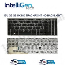 HP ZBOOK 15U G5 G6 Clavier UK