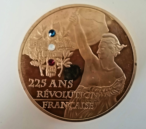 Ancienne médaille 225 ans - médaille,