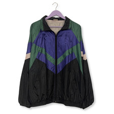Anorak Vintage Vert Et Violet