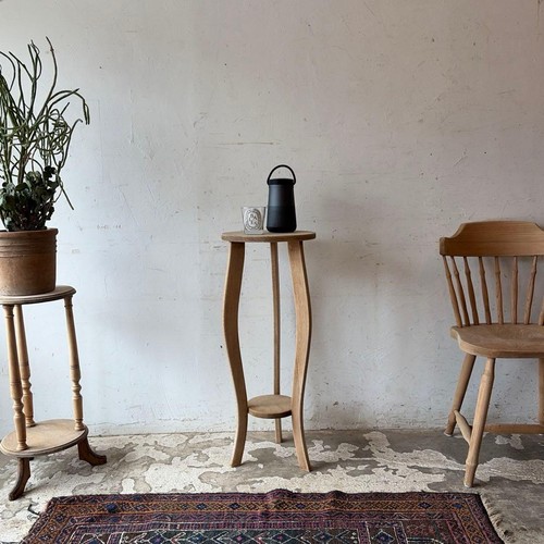 Ancienne table appoint ronde - d'appoint,