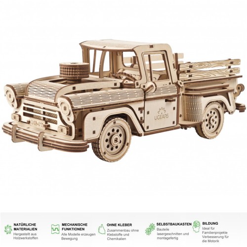 Ugears oldtimer pickup - ugears,