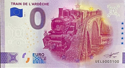 Billet euro train de - 0,