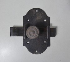  ancien verrou en métal fer