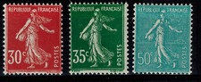 France timbre N° 360, 361 et 362 Neuf ** MNH
