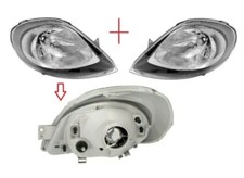 2X PHARE FEU AVANT DROITE+GAUCHE ÉLECTRIQUE POUR  VIVARO TRAFIC II PRIMASTAR 01-