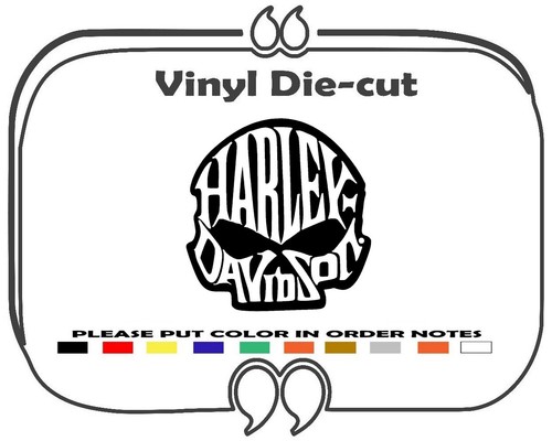 Harley davidson decal - harley,