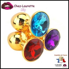 Bijou intime sextoy doré