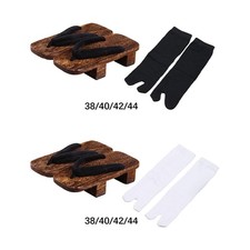 Sabots japonais en bois avec