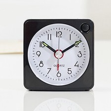 R??veil Snooze ?? quartz l??ger fonction muet snooze panneau plastique ABS