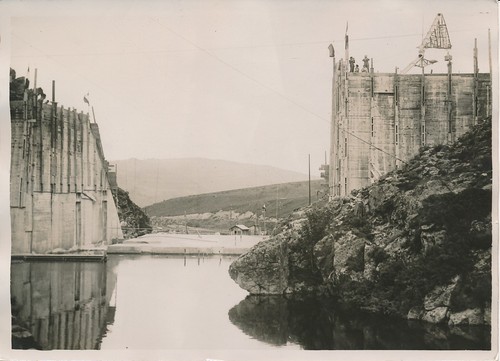 Puyvalador 1930 barrage - puyvalador,