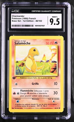 Carte pokémon salamèche - carte,