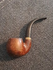 Pipe Ancienne Objet Fumeur Bois Bruyère Sculpté Art Populaire 