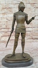 Statue bronze guerrier - du,