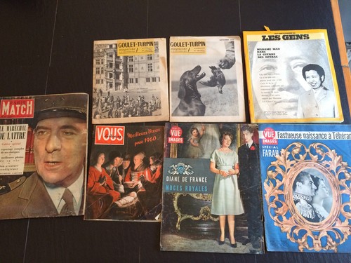Lot magazines anciens - lot,
