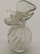 Flacon Cristal Lalique Vide Vintage Parfum Femme Nina Ricci Collection France