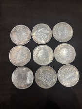 9 pieces monnaie 10 francs