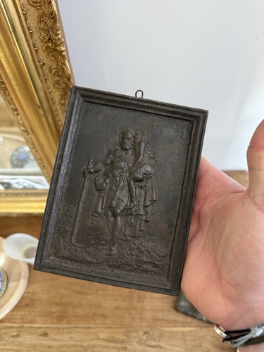 Plaque fonte saint - plaque,