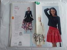 6724 PATRON BURDA style  jupe    34 AU 44