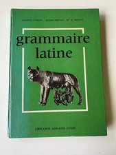 Livre grammaire latine - ,