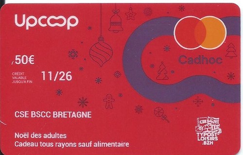 Carte cadeau cadhoc - cadeau,