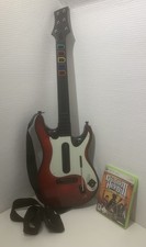 Microsoft Xbox 360 Guitar Hero 3 + Guitare Rouge Blanche