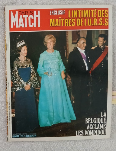 Paris match 1152 1971 - paris,