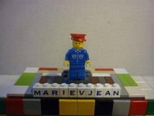 LEGO Train : Machiniste - Figurine - Set 7727 7730 7735 7722 7715 7710 but020