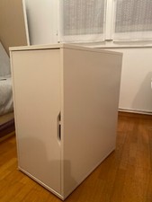 meuble rangement ikea blanc a porte 