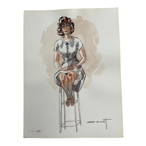 Dessin original pierre - original, douet