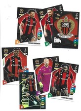 PANINI ADRENALYN CARD L1 2026 7 CARDS OGC NICE  217 219 222 b 226 233 234 ED