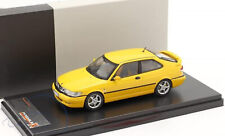 SAAB 9-3 VIGGEN 1999 YELLOW PREMIUM X PRD432 1:43 SWEDEN DIE CAST 93
