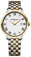 Raymond Weil Toccata Deux Nuances Acier Blanc Cadran Quartz Montre Hommes