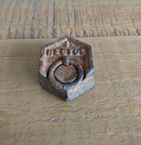 Ancien poids hexagonal kg - 0,1,