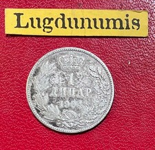 Serbie 1 Dinar 1904 B Peter I Serbia