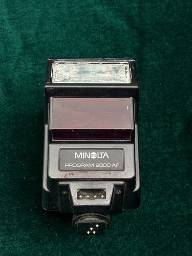 Flash minolta program - flash, af