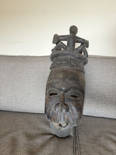Masque africain ancien - ,